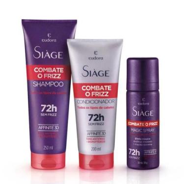 Imagem de Siàge Combate O Frizz: Shampoo + Condicionador + Magic Spray - Eudora