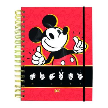Imagem de Caderno Smart Mini Disney Mickey Edição Especial Em Libras 80 Folhas -