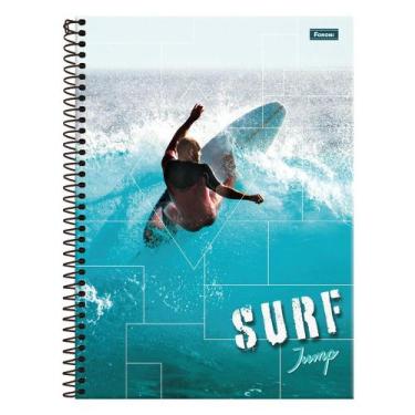 Imagem de Caderno Jump - Surf - 15 Matérias - Foroni