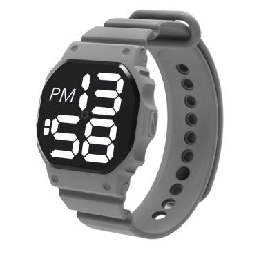 Imagem de Relógio Digital Esporte Bracelete Led Adulto Infantil Barato