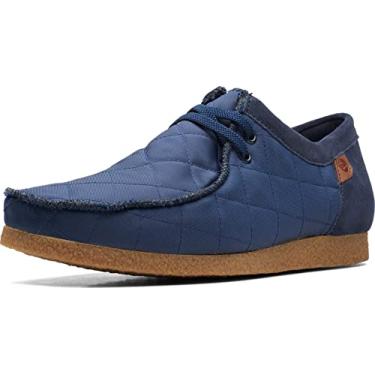 Imagem de Clarks Mocassim masculino Shacre II Step, Tecido marinho, 42