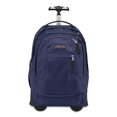Imagem de JanSport, mochila com rodinhas Driver 8 – azul-marinho, tamanho único.