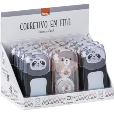 Imagem de Corretivo Em Fita Zoo 5Mmx6M 2 Cores (S) Dp Com 12 110014