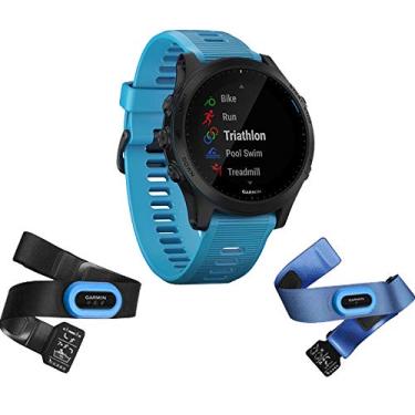 Imagem de Garmin Forerunner 945 Bundle, GPS Premium Running / Triathlon Smartwatch Com Música, Azul Azul Preto