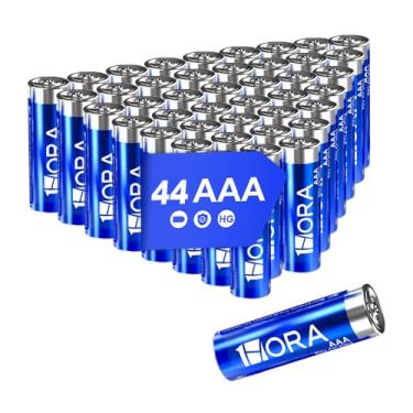 Imagem de Pilhas Alcalinas AAA 1.5V 1Hora Pacote com 44 Unidades
