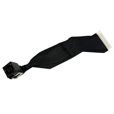 Imagem de ZAHARA Conector de cabo de porta de carregamento de tomada de alimentação CC HDQ75 para DELL G5 15 5511 5520 5521 5525 / G7 16 7620/Alienware M15 R5 R6 R7 0396D9 DC301017E00 KXV2J 0396D9 KXV2J