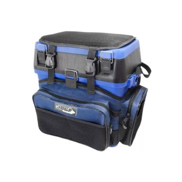 Imagem de Caixa de Pesca Mochila Jogá Fishing Box Azul
