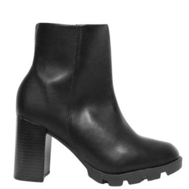 Imagem de Bota Beira Rio Feminina Salto Alto Tratorada 9074.100-Feminino