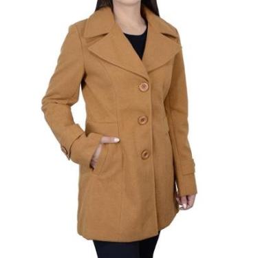 Imagem de Casaco Feminino Facinelli By Mooncity Marrom Cacau - 610222-Feminino