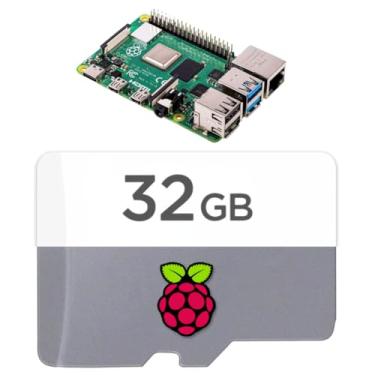 Imagem de STEADYGAMER - Cartão SD pré-carregado Raspberry Pi de 32 GB (RASPBIAN/Raspberry Pi OS) | 5, 400, 4, 3B+, 3A+, 3B, 2, Zero compatível com todos os modelos Pi