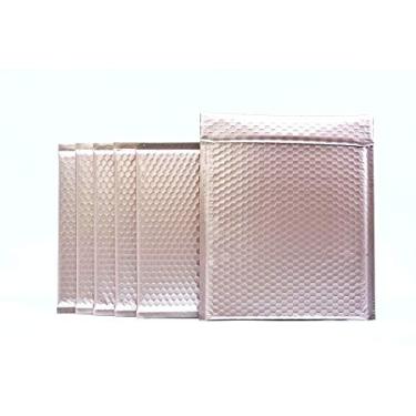 Imagem de Envelopes acolchoados ProLine de ouro rosa metálico fosco com bolhas de 21,6 x 30,4 cm, Rose Gold, 8.5x12