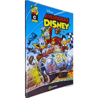 Imagem de Quadrinhos HQ Gibi Graphic Novel Formatinho 13,50x19 cm Lombada com Grampos Aventuras Disney Edição nº 43 Culturama