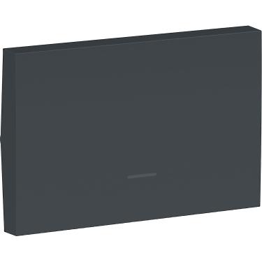 Imagem de Tecla P/ Interruptor/Pulsador 3 Módulos Grafite Orion Cód. S71203094 – Schneider