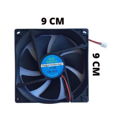 Imagem de Cooler fan motor ventilador 92 x 25 mm  12v  0,25a  3w - PENGDA TECHNO