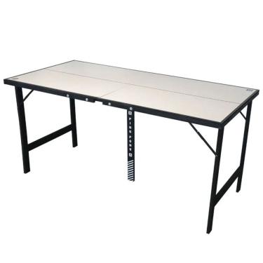 Imagem de Mini Mesa de Ping Pong Portátil Dobrável Compacta MDF Duravél Belfix