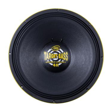 Imagem de Alto Falante EROS E-18 18" Target BASS Double Magnet 4K 2000W RMS 4 OHMS - Amarelo