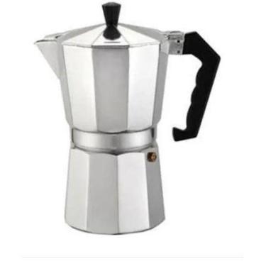 Imagem de Cafeteira Tipo Italiana 6 Xícaras Moka Em Alumínio 250ML - LIP