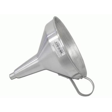Imagem de Funil Alumínio nº 20 p/ Líquido AAL 20cm Diâm. 25cm Alt.