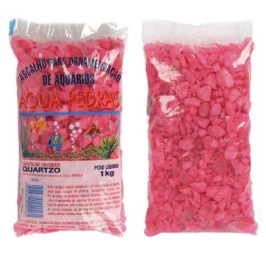 Imagem de Substrato Para Aquários Aqua Pedras Cascalho de Quartzo Natural N02 Ro