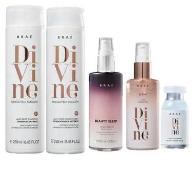 Imagem de Brae Divine Kit Duo 250ml Serum Plume 60ml Ampola 13ml e Beauty Sleep 