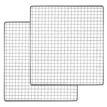 Imagem de COSORI Bandejas de aço inoxidável premium para desidratador de alimentos, bandejas de aço inoxidável para desidratador CP267-FD para espuma, carne, bovino, frutas, vegetais, pacote com 2
