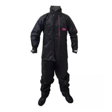 Imagem de Capa Chuva Nylon Moto Feminina Delta Impermeavel, GG