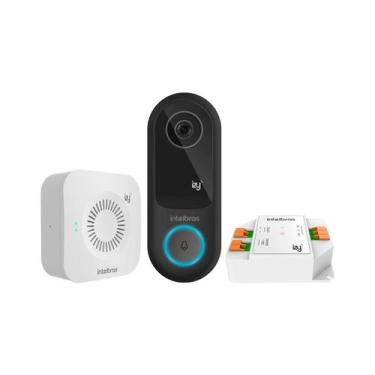 Imagem de Video porteiro wi-fi izy smart c/ campainha ivw 3000+ intelbras, 12V