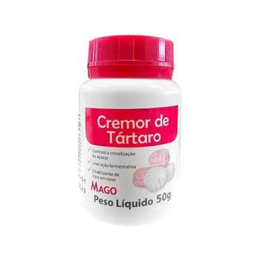 Imagem de Cremor de Tártaro - 50g - 1UN - Mago -