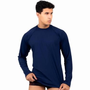 Imagem de Camisa Térmica Masculina Segunda Pele Praia Surf Proteção Uv - HYPE MO