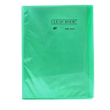 Imagem de Pasta Catálogo Ofício Yes 40 Envelopes BD40S Clear,  Verde