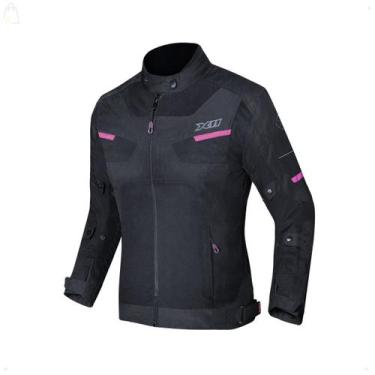 Imagem de Jaqueta Moto Feminina X11 Breeze 2 100% Impermeável, M, Rosa