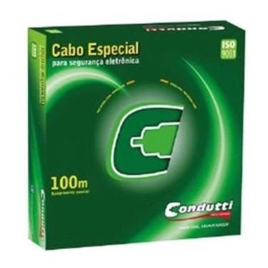 Imagem de Cabo Alarme Interfone Telefone 4 Vias 100Mts Condutti - CONDUTTI 