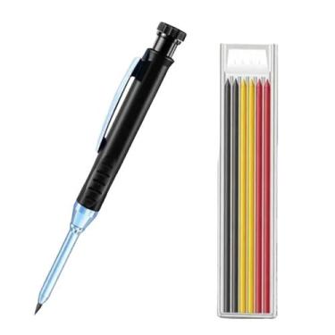 Imagem de Lápis de Carpinteiro Apontador Embutido + Refil - 147 ADAPTACOES