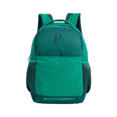Imagem de Mochila Escolar Grande Resistente Palmeiras Oficial 14092 - Xeryus
