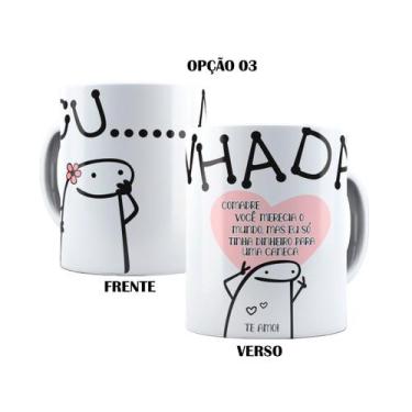 Imagem de Caneca 325ml Flork Cunhado Cunhada Comadre - LARANJA E MIMOS