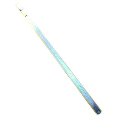 Imagem de Régua Aço Inox 40 Pol 1000Mm Baixo Relevo Tabela Conversão - EDA
