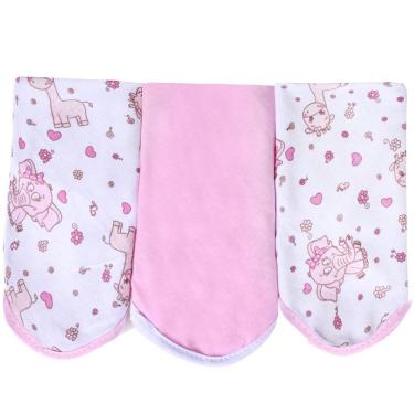 Imagem de Kit Toalhinha de Boca Malha para Bebê