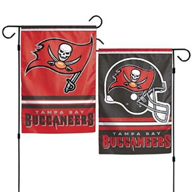 Imagem de WinCraft NFL Tampa Bay Buccaneers WCR08391014 Bandeira de jardim, 28 cm x 38 cm