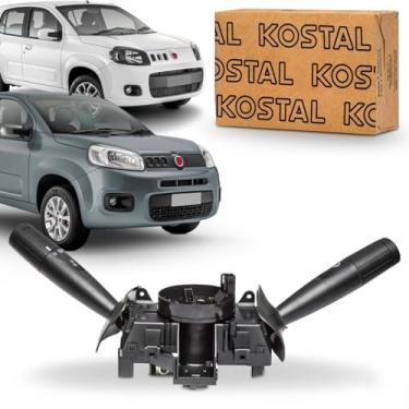 Imagem de Chave De Seta Kostal Uno Vivace 2010 A 2016 Com Limpador Dianteiro E Pisca Alerta