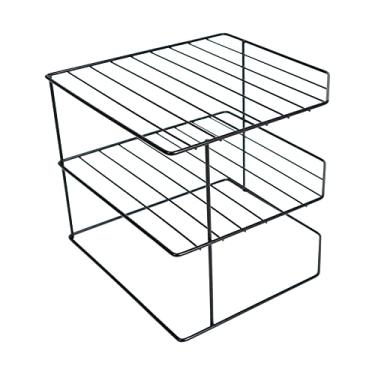 Imagem de ORGANIZADOR PRATOS HORIZONTAL 3 NIVEIS PRETO - BEL, Modelo: 990807