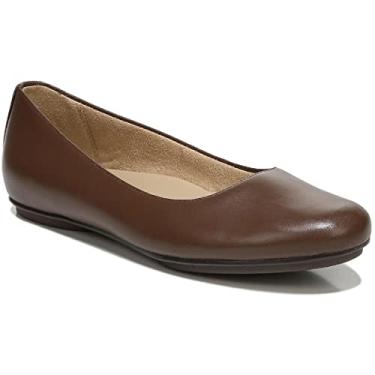 Imagem de Naturalizer Sapatilha feminina Maxwell Slip-On Ballet, Couro cacau, 8.5 Narrow