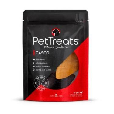 Imagem de Petisco Pettreats Casco Bovino Pouch - 2 Unidades