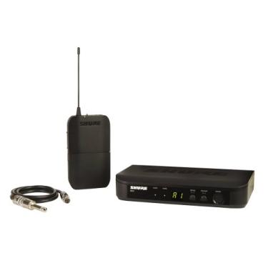 Imagem de Shure Sistema sem fio BLX14 com cabo de instrumento Bodypack e WA302 para guitarra/baixo (descontinuado pelo fabricante)