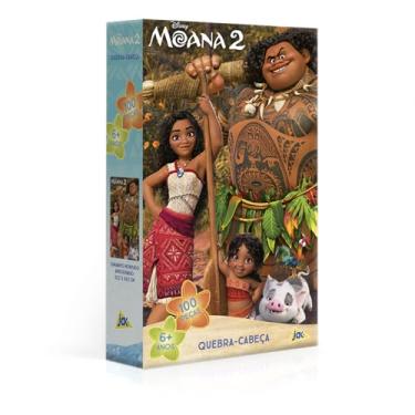 Imagem de Toyster - Moana 2 - Quebra-cabeça - 100 peças - Disney - JAK