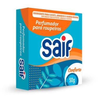 Imagem de Perfumador Para Roupeiros Conforto Saif 50G, Odorizante Perfumado Para