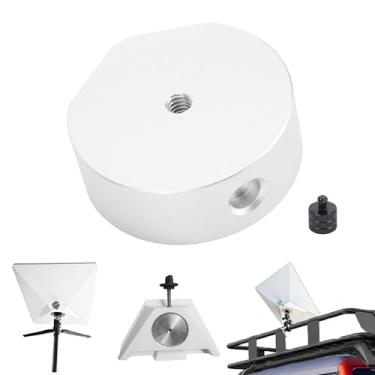 Imagem de Starlink Mini Adaptador de tripé, Montagem de tripé de Liga de Alumínio para Mini Starlink, 1/4 -20 e 3/8 -16 Threads, Starlink Mini Accessories, Use Com Adaptador de Tubulação