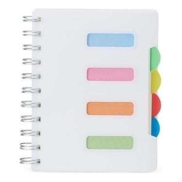 Imagem de Caderno Pequeno Com Divisórias Espiral Anotações Pauta - Serv Color, B