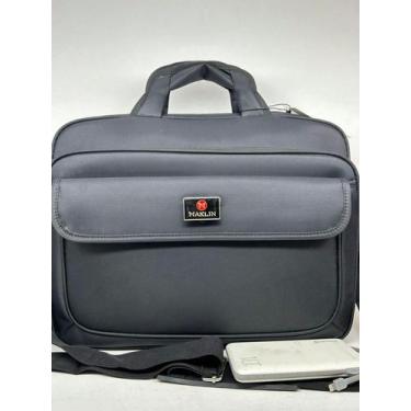 Imagem de Pasta maleta executivo Notebook 14 nylon Masculino - NoBrand, Preto