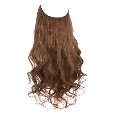 Imagem de Aplique de Cabelo Feminino Longo Alongamento Extensões para Mulheres (Modelo 43, 18 Polegadas (45 cm))