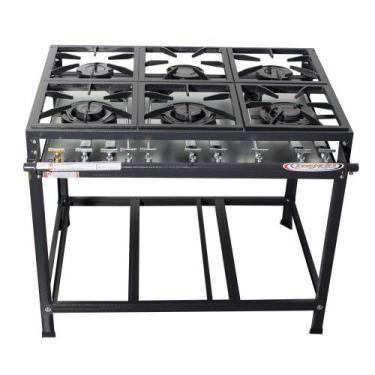 Imagem de Fogão 6 Bocas Baixa Pressão Linha Prime Itajobi - Itajobi Fogões